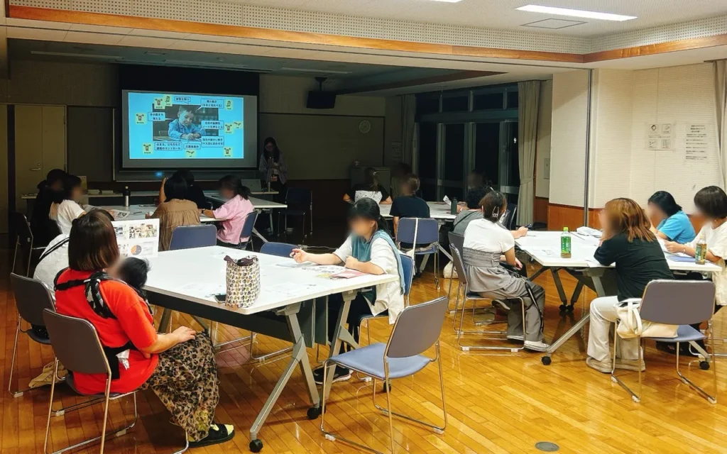 保護者向け研修の様子