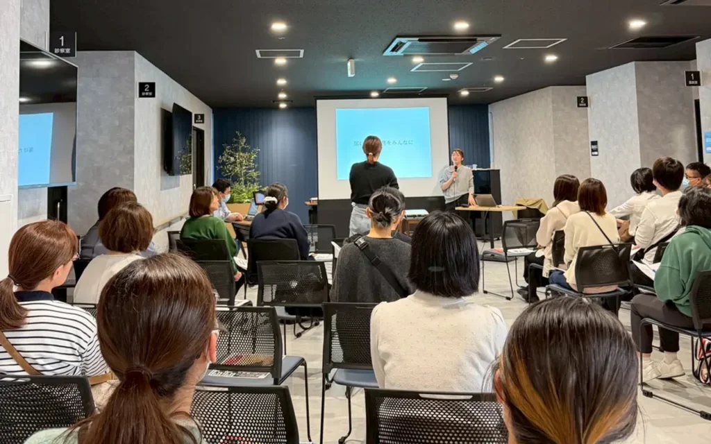 ゆいまわるの学校作業療法をはじめとした研修・講演の様子
