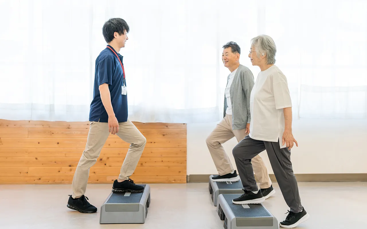 病院で働く作業療法士のイメージ